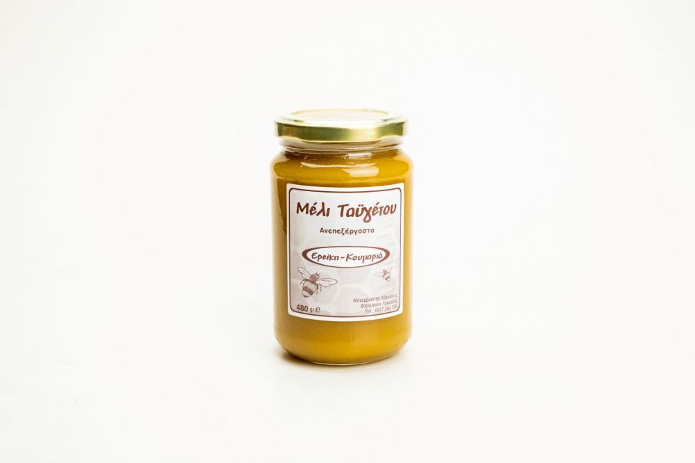 Μέλι ερείκης - κουμαριάς βάζο 480gr