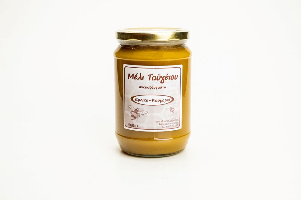 Μέλι ερείκης - κουμαριάς βάζο 960gr