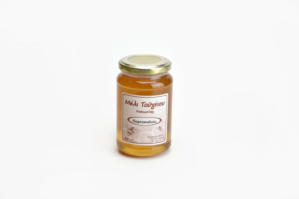 Μέλι πορτοκάλι βάζο 480gr